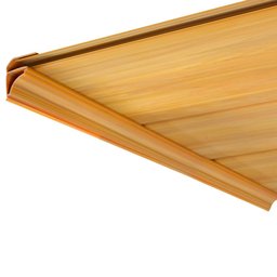 Rodateto Pvc 8mmx38mmx3,00m 5 Un Azn - Cerejeira - 4