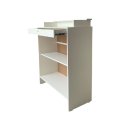 Ver imagem 4 de Balcão Caixa + 2 Expositores Lojas e Comércios Branco - Suprema Móveis