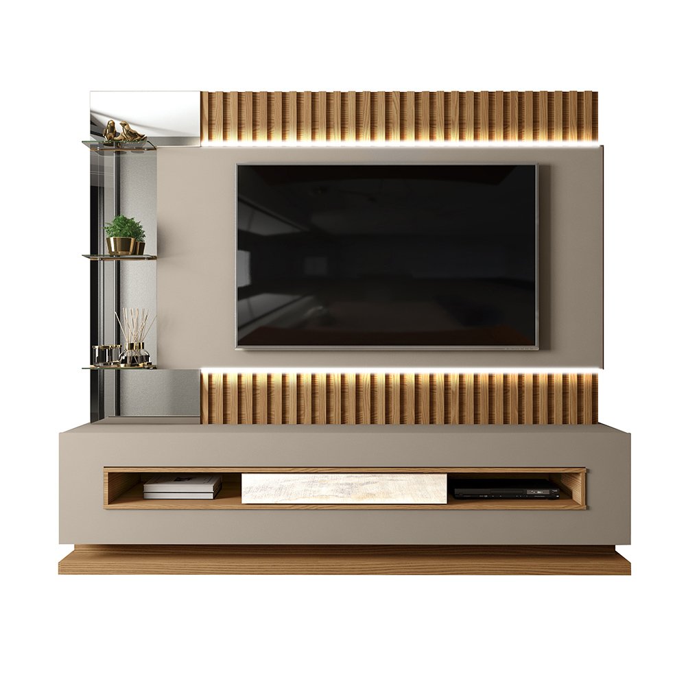Estante Home Theater para TV até 60'' Rah Amarula / Carvalho - Gran Belo é boa?