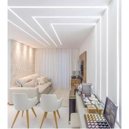 Perfil de Led Sobrepor Preto 2 Metros - 4