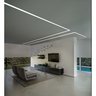 Perfil de Led Sobrepor Preto 2 Metros - 5