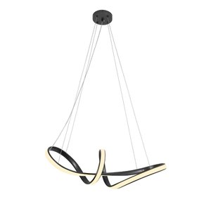 Pendente Potenza 45w 3000k Ø63,20 - Gmh P-potenza-preto
