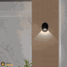 Arandela Para Area Externa Interna LED 1w 3000k Preto Globo - 3