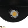 Arandela Para Area Externa Interna LED 1w 3000k Preto Globo - 4