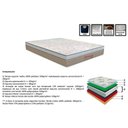 Ver imagem 3 de Cama Box Casal: Colchão Molas Bonnel Orthoflex Florença + Base Crc Courano White(138x188)
