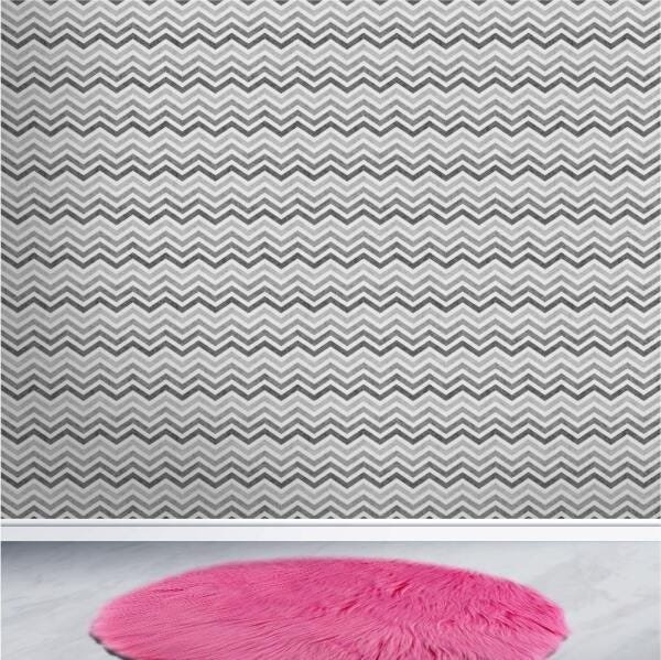 Papel de Parede Chevron 17 2,5m x 60cm - 1