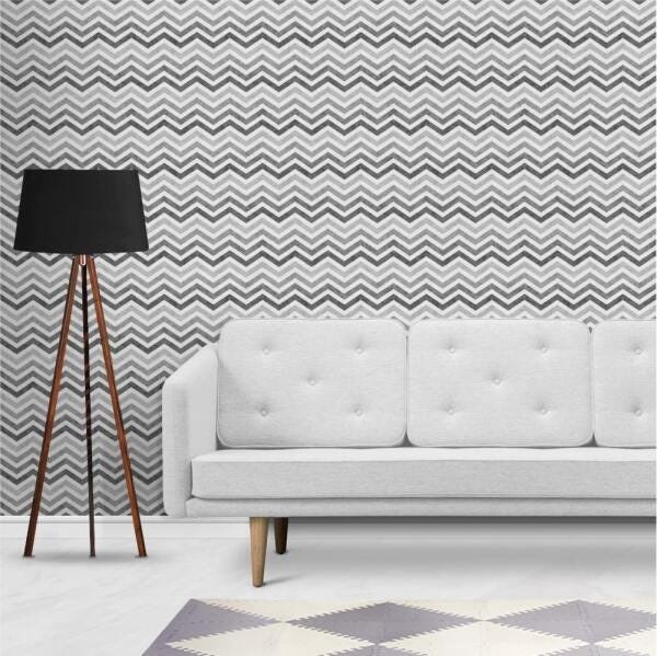 Papel de Parede Chevron 17 2,5m x 60cm - 2