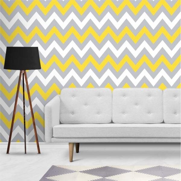 Papel de Parede Chevron 11 2,6m x 60cm - 1