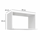 Ver imagem 2 de Nicho para Microondas Branco 60cm