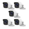 Kit 05 Câmeras de Segurança Bullet Hd Thc-b110-p 2.8 Mm 720p 1mp - Hilook - 1