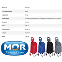 Ver imagem 5 de Carrinho de Compras Feira Reforçado Grande Dobrável Multi Vm