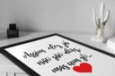 Ver imagem 3 de Kit 3 Quadros com Moldura Frase o que Deus Uniu 30x45cm