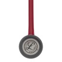 Ver imagem 4 de Estetoscopio 3m Littmann Master Cardiology 2163 Vinho com Prata Espelhado
