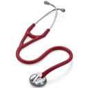 Ver imagem 1 de Estetoscopio 3m Littmann Master Cardiology 2163 Vinho com Prata Espelhado