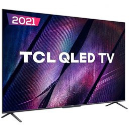 Smart Tv QLED 65 Polegadas 4K TCL Google TV 65C725 UHD Dolby Vision Atmos HDR10+ Dual Band Design Se - 3