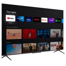 Smart Tv QLED 65 Polegadas 4K TCL Google TV 65C725 UHD Dolby Vision Atmos HDR10+ Dual Band Design Se - 9