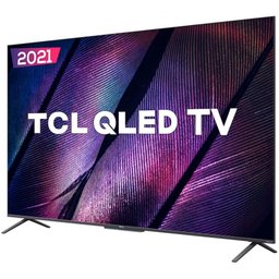 Smart Tv QLED 65 Polegadas 4K TCL Google TV 65C725 UHD Dolby Vision Atmos HDR10+ Dual Band Design Se - 2