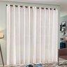 Cortina Premium Elegante Listrada Tecido Leve 4,00 X 2,80 - 2