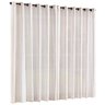 Cortina Premium Elegante Listrada Tecido Leve 4,00 X 2,80 - 1