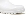 Bota De Pvc Fujiwara Cano Curto Branca Com Forro N.37 - 3