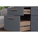 Ver imagem 6 de Guarda Roupa Casal 6 Portas e 5 Gavetas Porto Branco - Panan