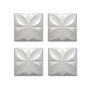Ver imagem 5 de 20 Placas 3d Revestimento de Parede Pvc Autocolante - 25x25cm