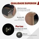 Ver imagem 5 de Conjunto Escritório: Mesa Chefia 6221 + Armário 6289