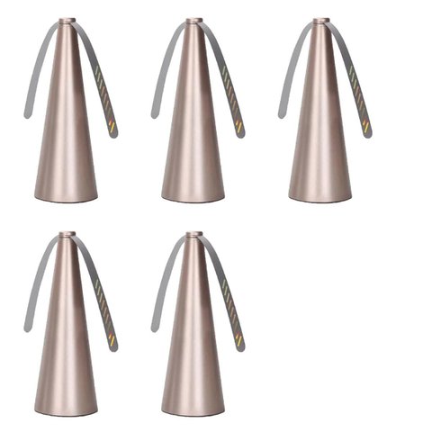 Repelente Ventilador Afasta Mosca Pernilongo Kit 5 Unidades Mosquito Inseto Mesa Jardim Quintal Piqu