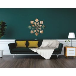 Espelho Decorativo Acrílico Enfeite Mandala Kit(38197 38199) - 4