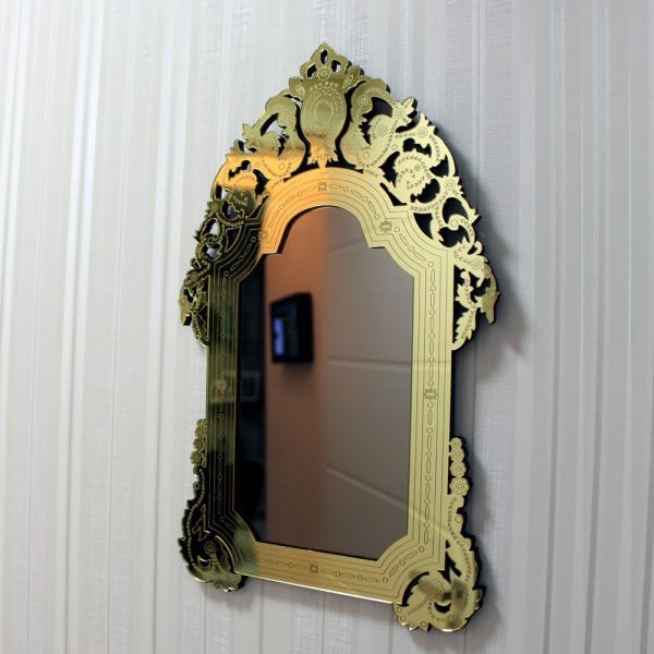 Quadro Espelho Veneziano Decorativo Sala 100x200 - 38.85 - 11
