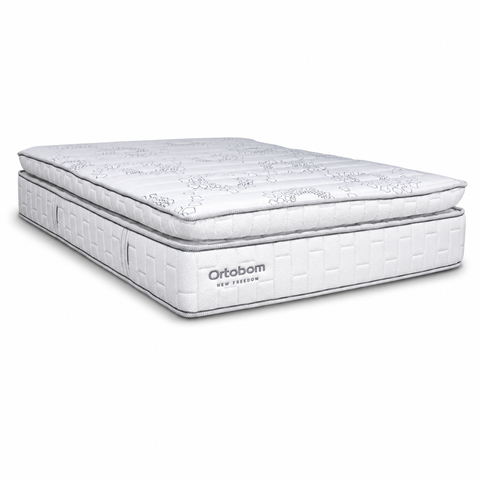 Colchao Queen New Freedom Molas Ensacadas 158x198x32 - Ortobom