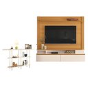 Ver imagem 1 de Home Suspenso Astor Cinamomo Off White com Aparador Infinity Off White - Hb Móveis