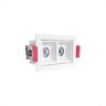 3 Mini Spot Downlight Duplo Led Embutir Varanda 3000k Bet57 - 2