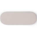 Ver imagem 6 de Puff Decorativo Orgânico para Living Quarto 160cm Doha W01 Linho Bege - Lyam Decor