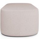 Ver imagem 7 de Puff Decorativo Orgânico para Living Quarto 160cm Doha W01 Linho Bege - Lyam Decor