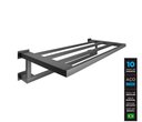 Ver imagem 2 de Toalheiro Rack 50 cm Inox Grafite - Kromus RT0308-50g