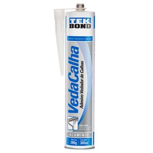 Adesivo Vedador de Calhas Alumínio 280g-Tekbond-Vedacalha-Al