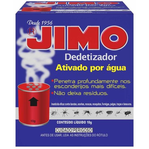 Inseticida Dedetizador Ativado por Agua - 10g - Jimo