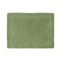 Tapete de Banheiro 50x70cm 100% Algodão Verde Claro Lyon Naturalle - 1