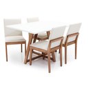 Ver imagem 2 de Kit com 2 Cadeiras de Jantar Liana - 2136 Mmj-as As-castanho Claro As-432