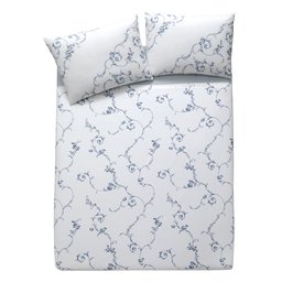 Jogo Cama King Döhler 180 Fios Premium Celeste - 4