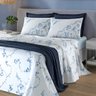 Jogo Cama King Döhler 180 Fios Premium Celeste - 5