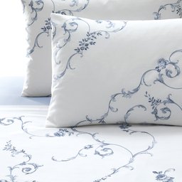 Jogo Cama King Döhler 180 Fios Premium Celeste - 2