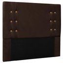 Ver imagem 1 de Cabeceira Estofada Box Casal King Size Monreale 195cm Café