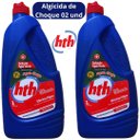 Ver imagem 4 de Kit 2 Algicida Choque Solução Água Verde Elimina Hth