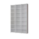 Ver imagem 4 de Livreiro Multiuso 18 Prateleiras Branco Montenegro Casa Mobilia