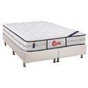 Ver imagem 1 de Cama Box Crc King + Colchão Molas Pocket Castor Classic 193x203
