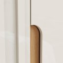 Ver imagem 2 de Guarda-Roupa Casal Napoli com Espelho 6 Portas 6 Gavetas Off White/Nature - Henn