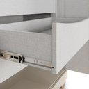 Ver imagem 5 de Guarda-Roupa Casal Napoli com Espelho 6 Portas 6 Gavetas Off White/Nature - Henn