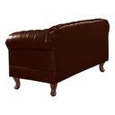 Ver imagem 5 de Namoradeira Duque Chest 2 Lug Courano Marrom Café